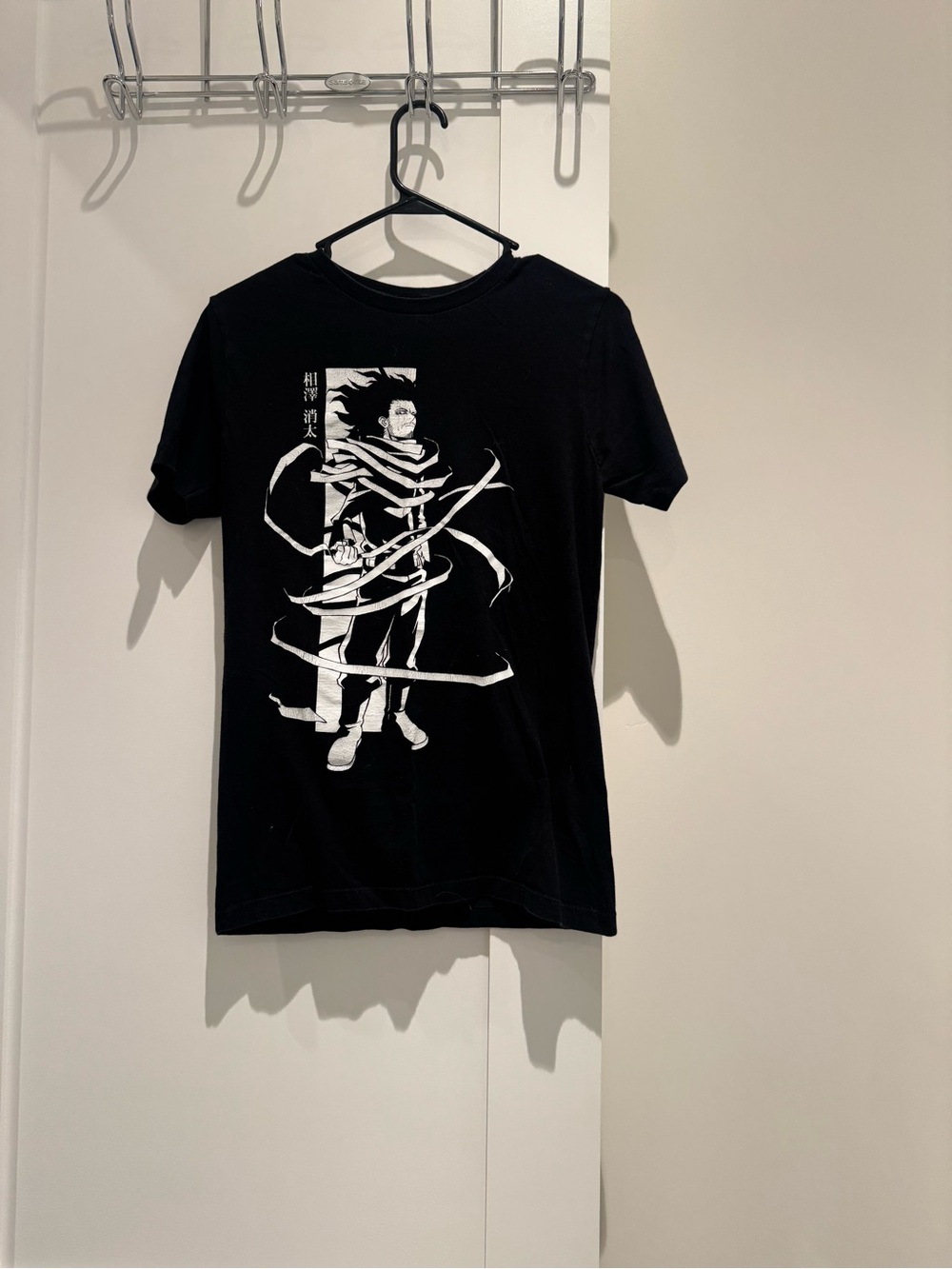 Black My Hero Academia 100% cotton character t-shirt size xs
